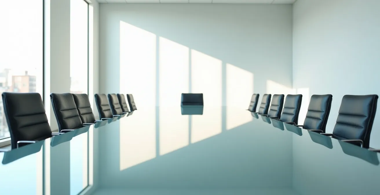 Abstract visualization of algorithmic decision-making in recruitment