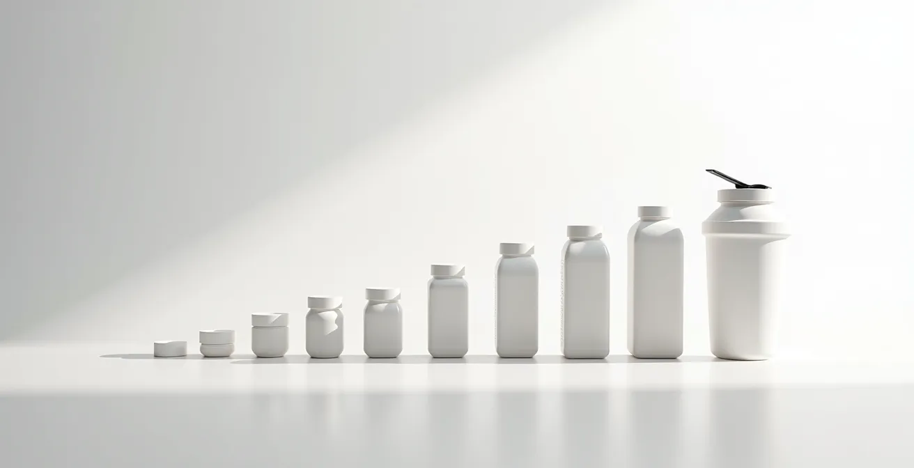 Visual timeline showing protein synthesis windows for different athlete types