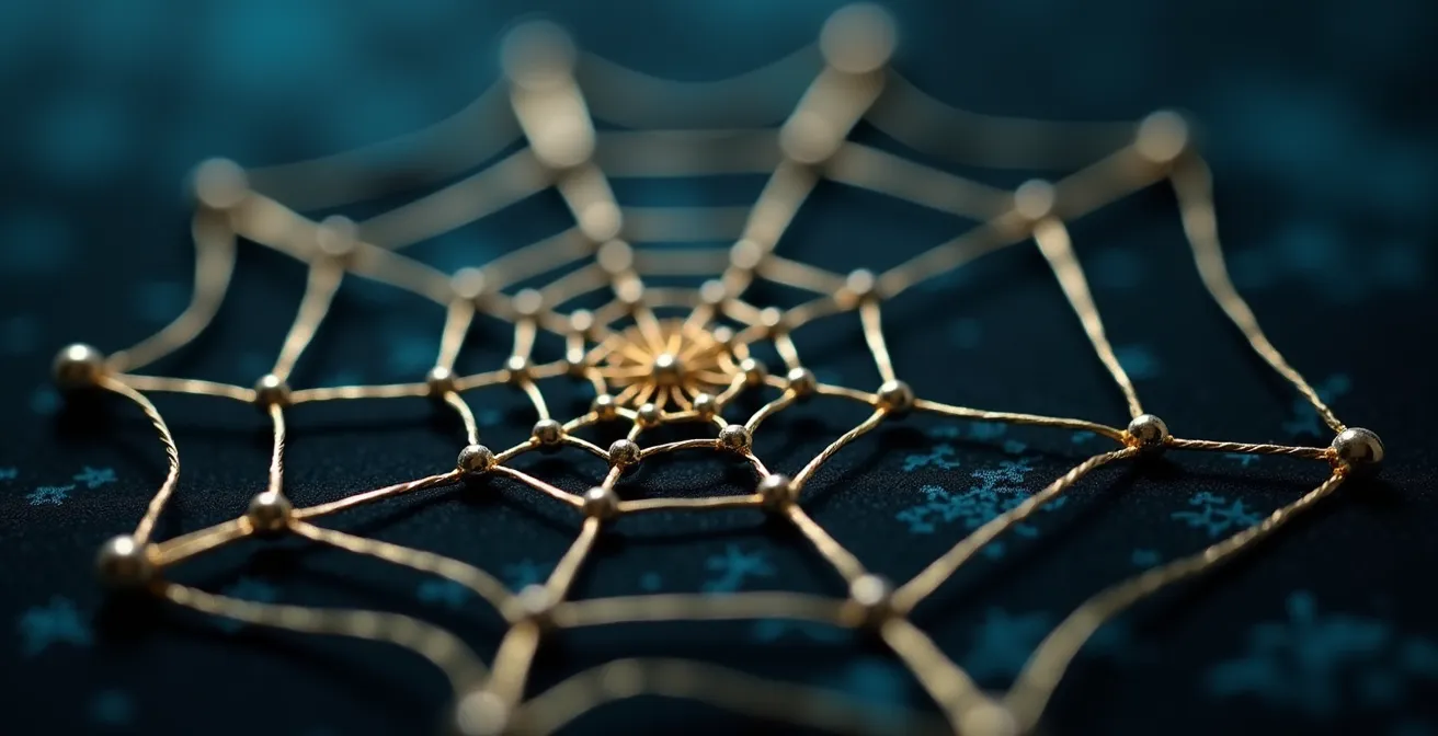 Visual representation of business networking and strategic connections for startup growth